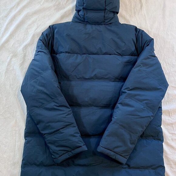 Eddie Bauer - Men's Glacier Peak Seamless Stretch Down Parka - X Large - Navy - Picture 3 of 8